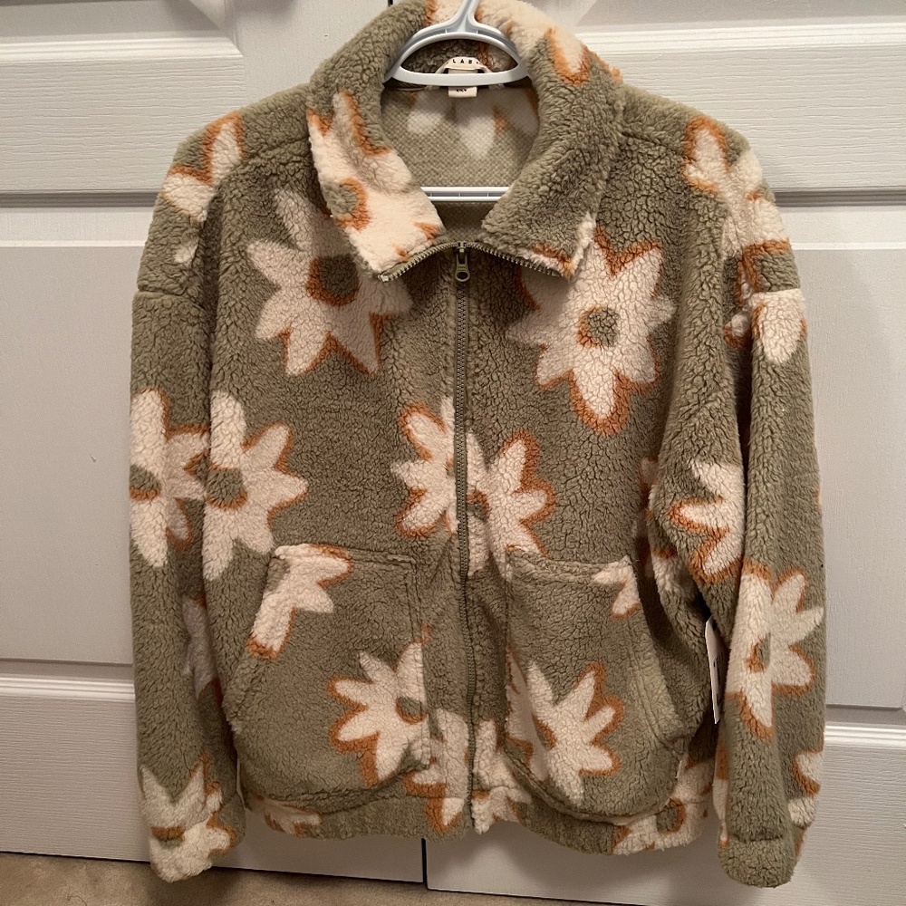 Billabong First Light Full Zip Jacket - Avocado MEDIUM